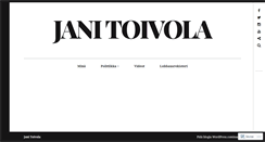 Desktop Screenshot of janitoivola.net